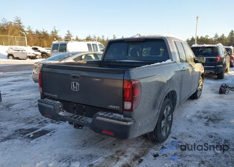 2018 Honda Ridgeline Rtl-E from USA, damaged, VIN 5FPYK3F75JB011802